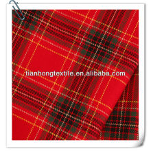 100% cotton yarn dyed flannelette fabric